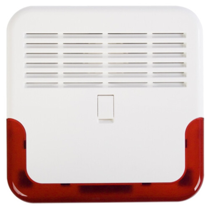 Riasztó SATEL SP-6500R, LED, 12V, 230x230x65mm