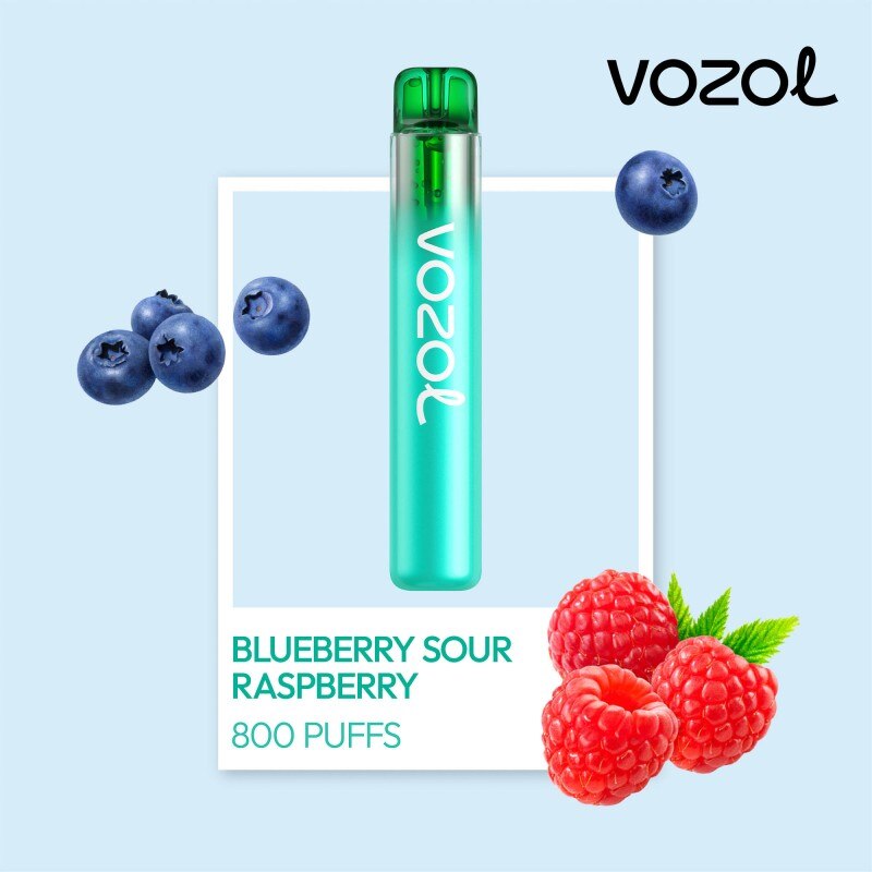 Kit Tigara Electronica Vozol Neon 800 Puff Blueberry Sour Raspberry ...