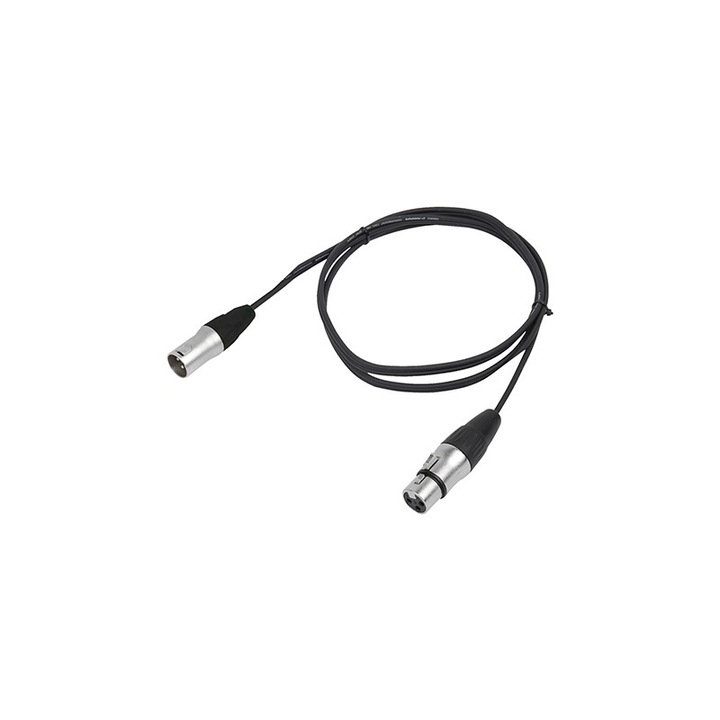 Cablu audio microfon XLR tata - XLR mama 5m BST