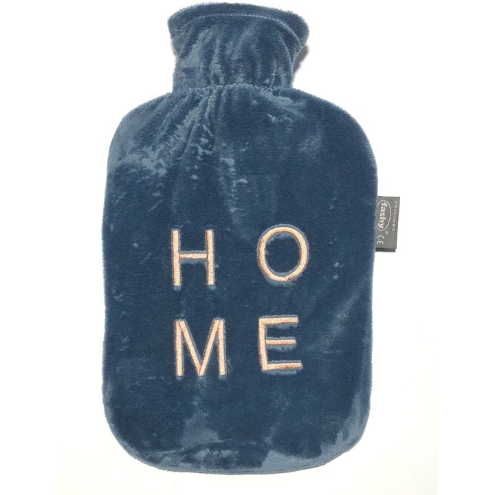 Perna termica, Fashy, cu recipient pentru apa calda, 2 l, intr-o husa de plus, HOME 67392-58