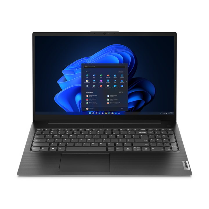 Лаптоп Lenovo V15 G4 IRU, 83A1008SBM, 15.6", Intel Core i5-13420H (8-ядрен), Intel UHD Graphics, 8GB 3200MHz onboard DDR4, Черен