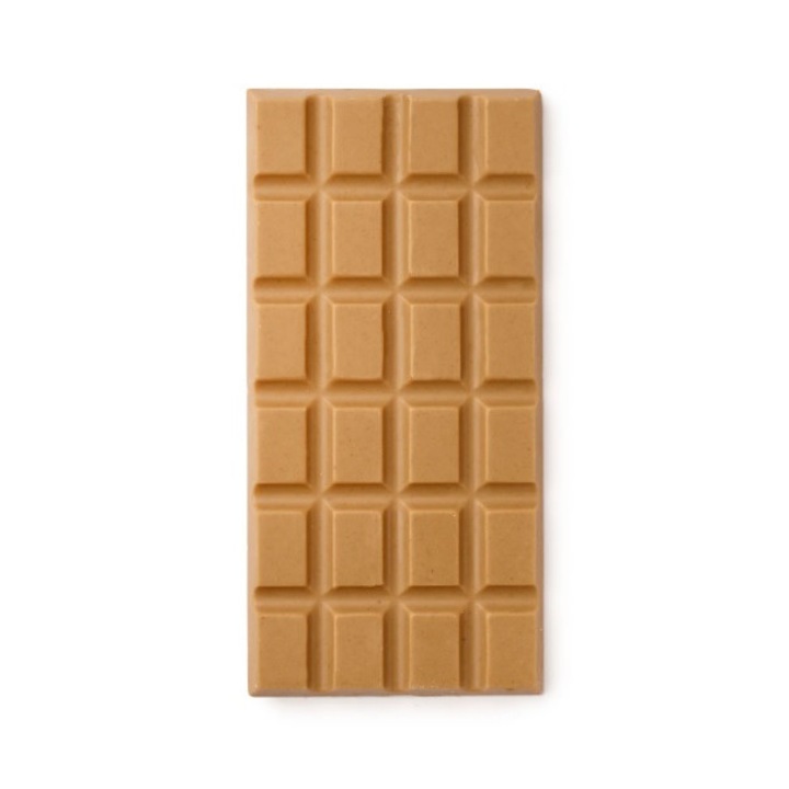 Mini tableta de ciocolata alba cu caramel GOLD 13.5 g, Callebaut