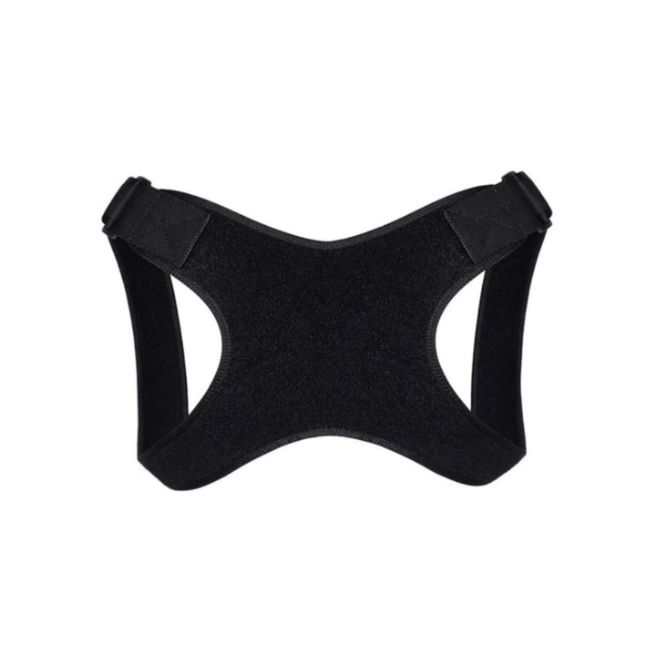 Centura pentru Spate, Elastica, Reglabila, Negru, Neo™