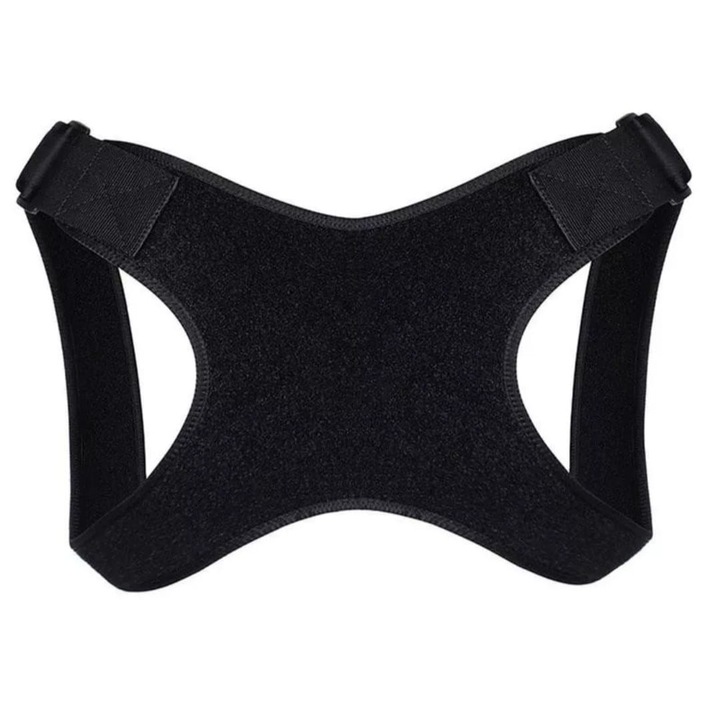 Centura pentru spate, neagra, cu elastic., Neo™ -TX2C-NF#1-D012