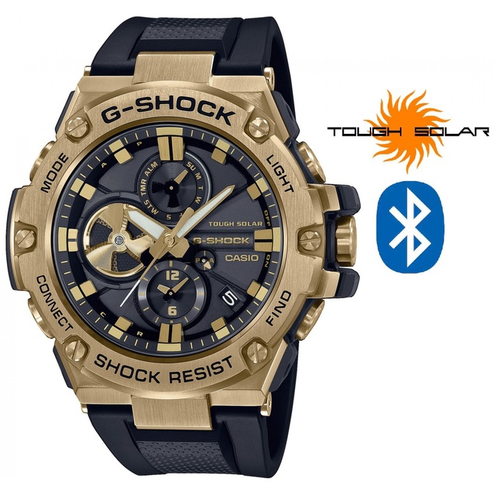 Мъжки часовник Casio G-Shock GST-B100GB-1A9ER Quartz Gold