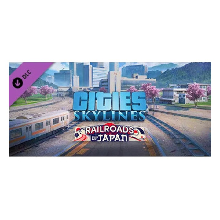 Cities: Skylines - Content Creator Pack: Railroads of Japan (PC - Steam elektronikus játék licensz)