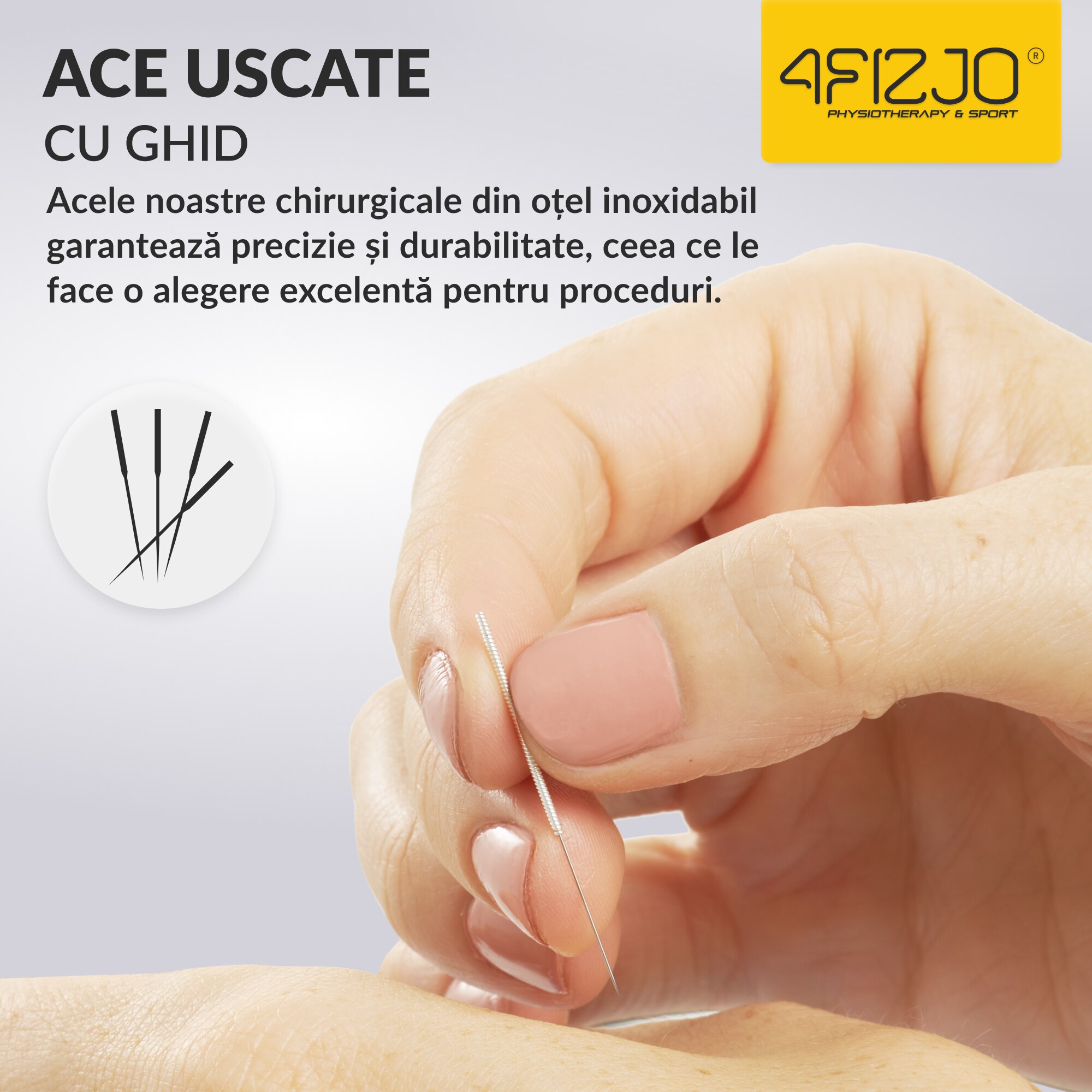 Set 100 de ace de acupunctura pentru acupunctura faciala a corpului ...