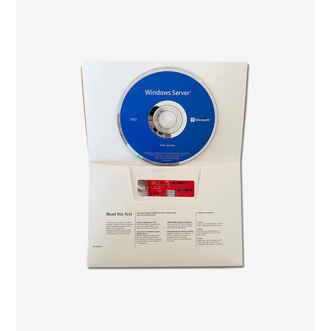 Microsoft® Windows Server DATACENTER 2022 64bit English INTL, 1PK, DSP ...