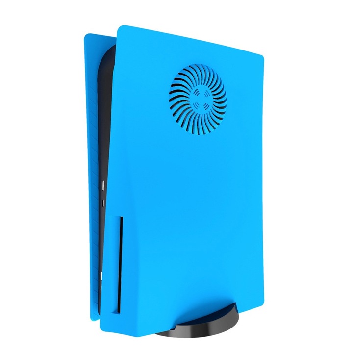 Accesorii consola, ABS, 2 Piese, Compatibil cu PlayStation 5, Albastru