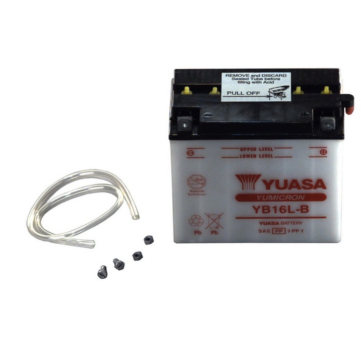 Стартерна батерия YUASA 12V YB16L-B YUASA