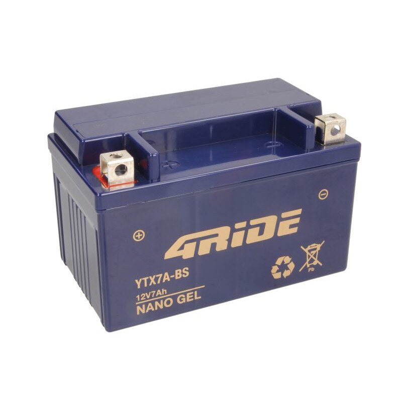 NTX7A accu (YTX7A-BS) voor China/GY6 4-takt scooters | De Scooter Shop