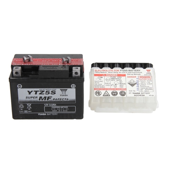 Акумулатор за стартиране YUASA 12V YTZ5S YUASA