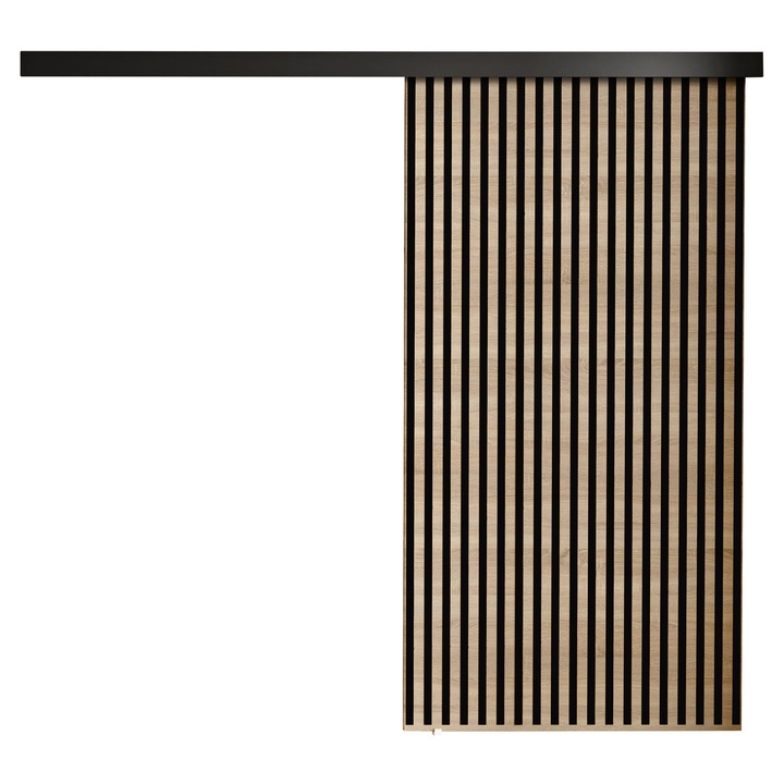 Usa glisanta Boxdis 100, MIRJAN24, sonoma + negru