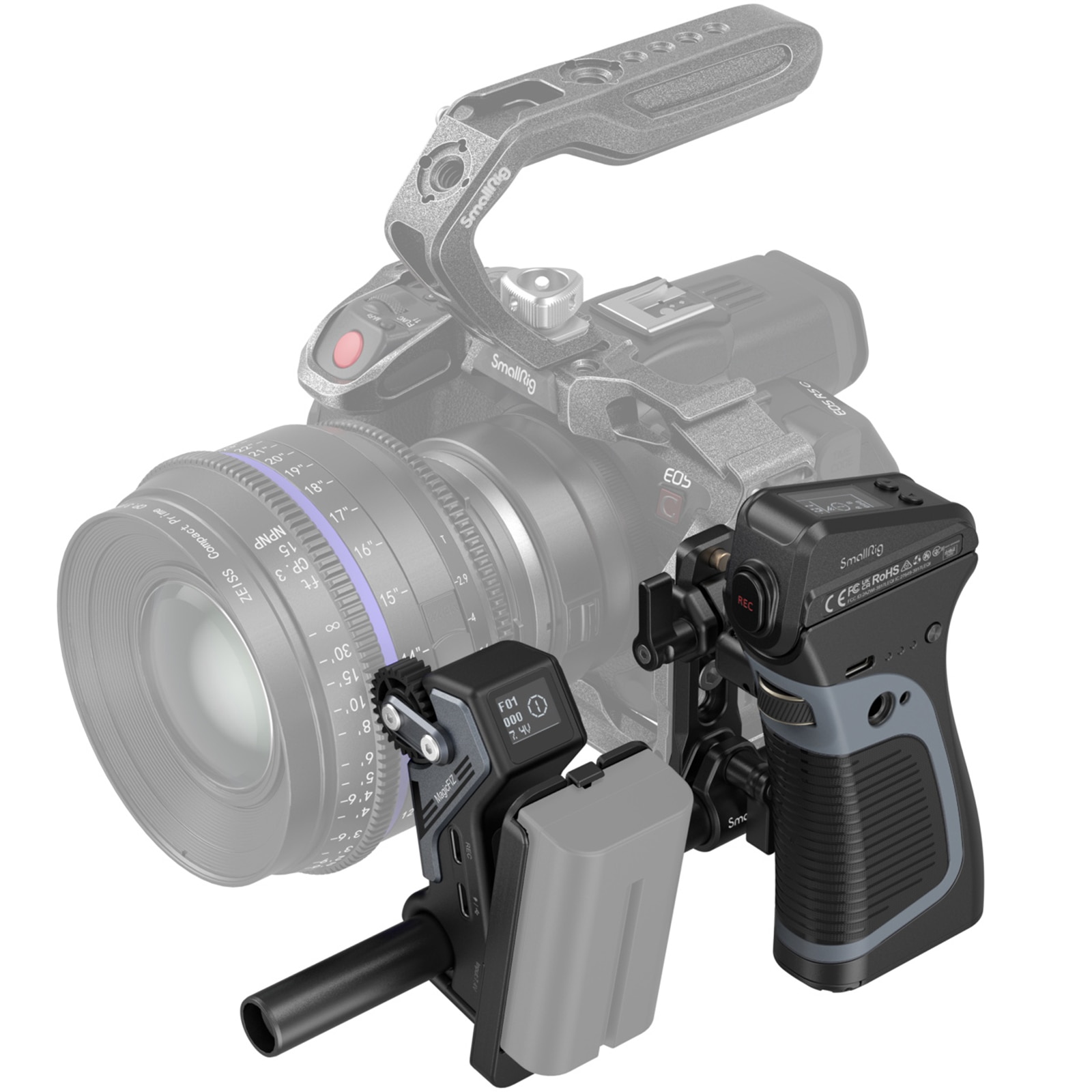 Sistem Follow Focus cu maner Wireless SmallRig MagicFIZ Sistem Follow Focus cu maner Wireless SmallRig MagicFIZ