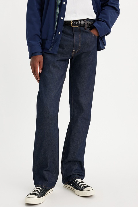 Levi's, 517™ Középmagas derekú farmernadrág kontrasztos tűzésekkel, Sötétkék, W32-L32