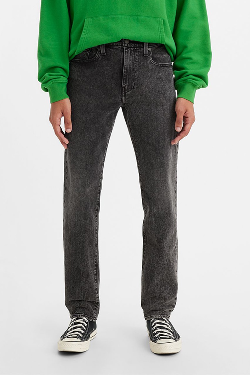 Levi's, Blugi conici 502™, Negru, W33-L32