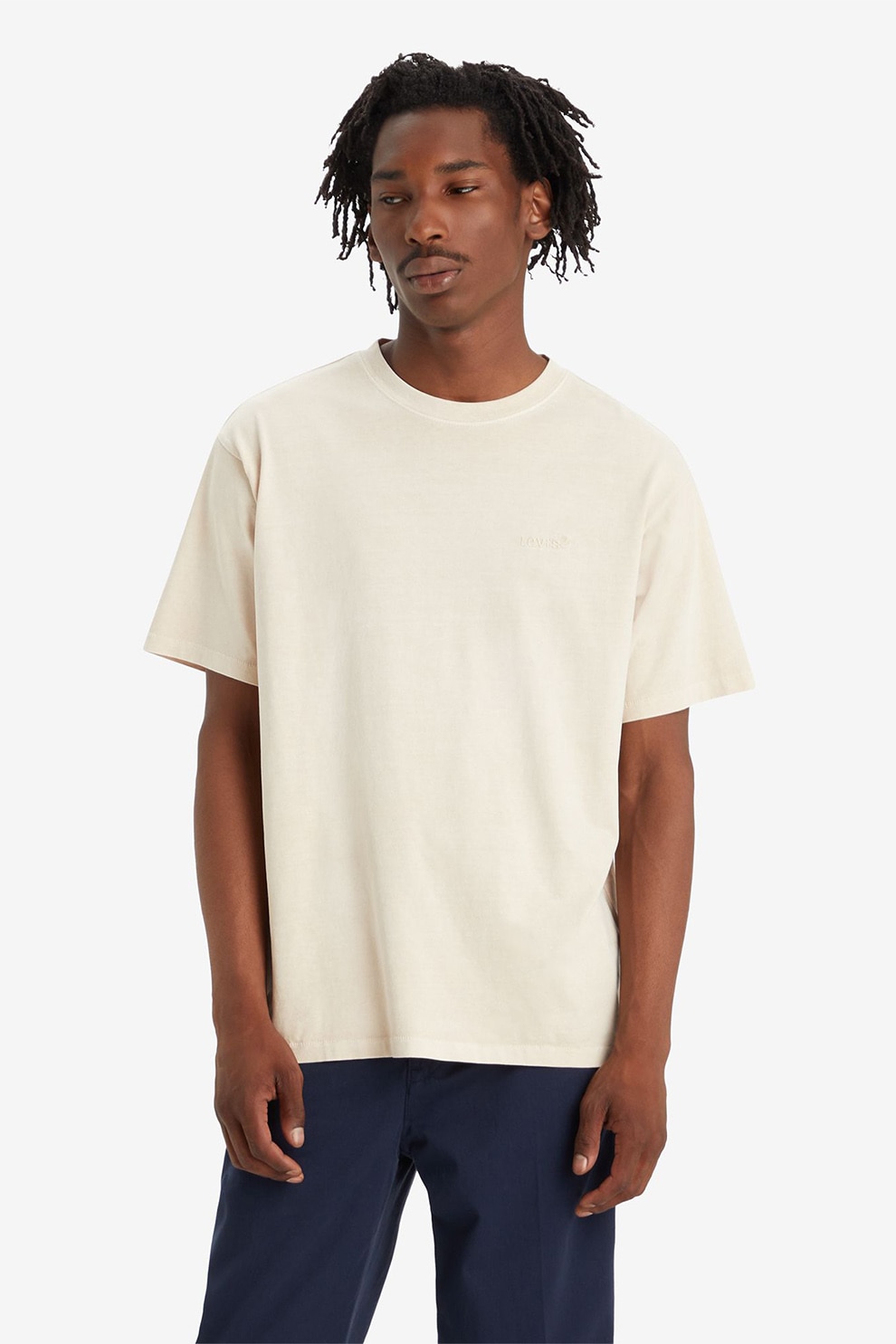 Levi's, Tricou lejer din bumbac Red Tab™, Bej deschis, M