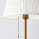 Lampadar, alama/alb, 155 cm, 100W, E27