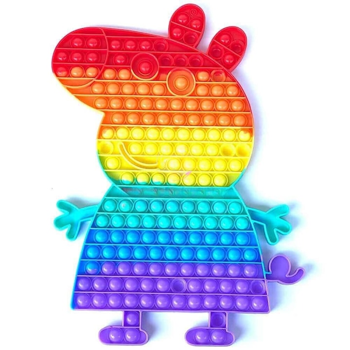 Попит Пепа Пиг, многоцветен, 40 см