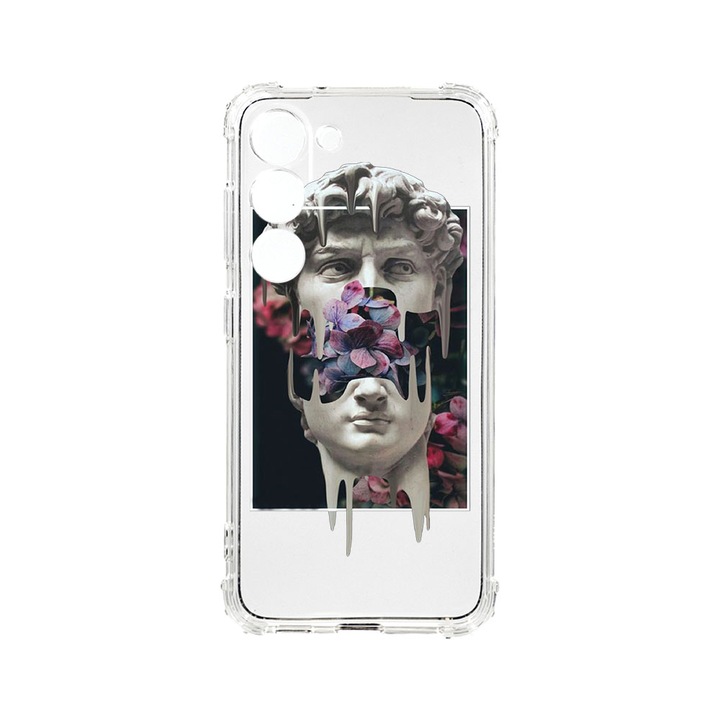 Husa BestCase® Anti Shock 1.5MM, Compatibila Cu Samsung Galaxy S23 FE, David Statue, Rezistenta La Socuri, Protectie Camera, Margini ridicate pentru protectia ecranului, AS 753