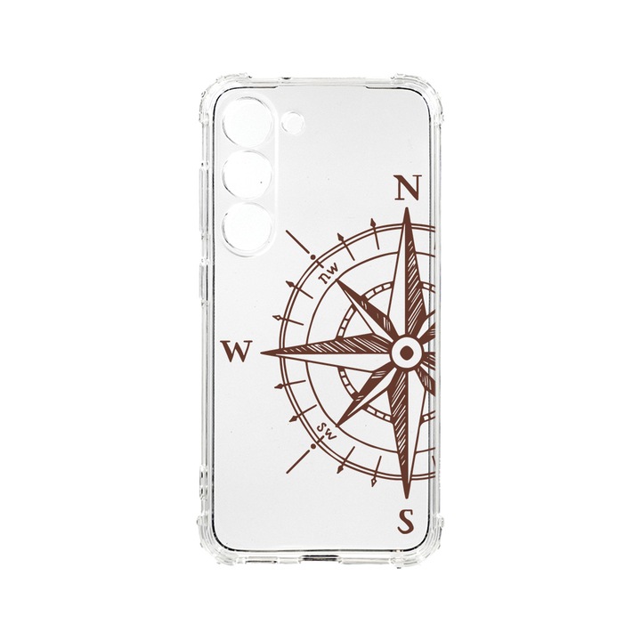 Husa BestCase® Anti Shock 1.5MM, Compatibila Cu Samsung Galaxy S23 FE, Compass, Rezistenta La Socuri, Protectie Camera, Margini ridicate pentru protectia ecranului, AS 971