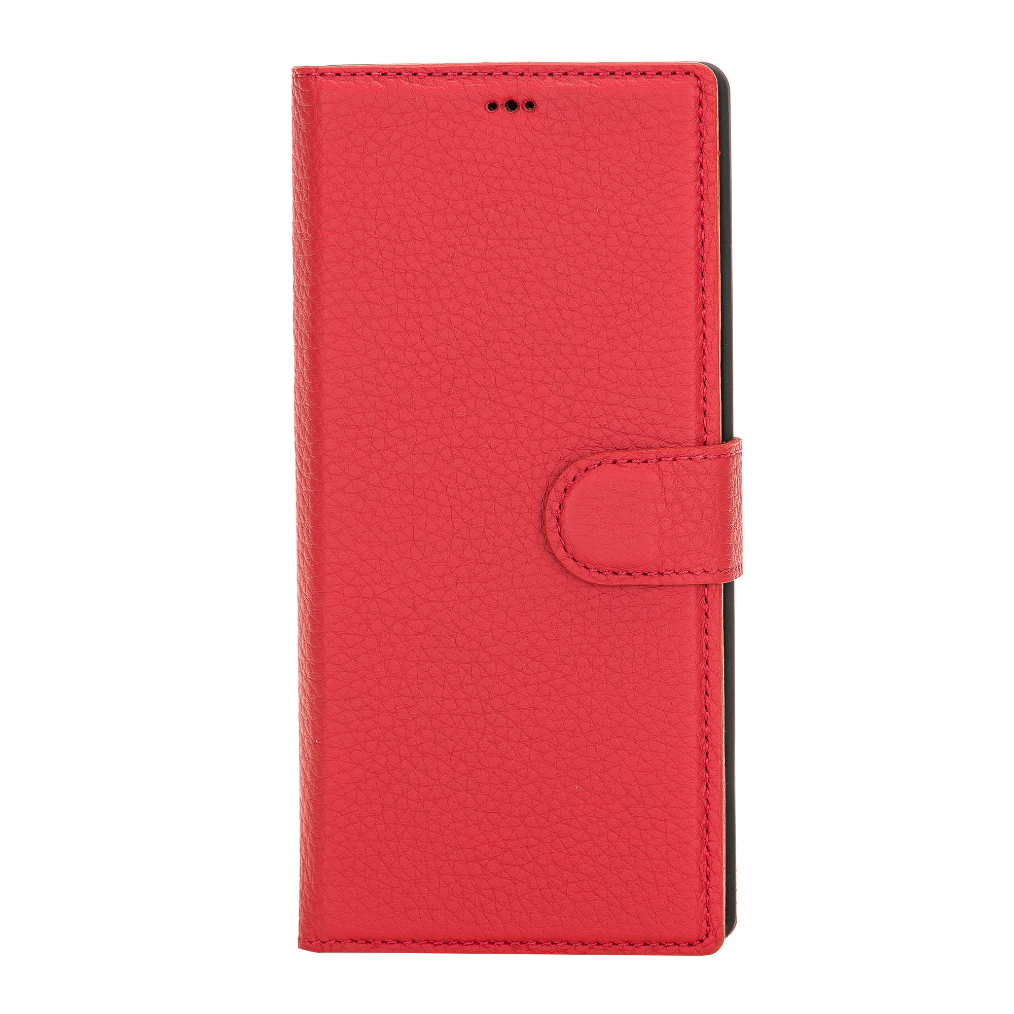 Husa pentru Samsung Galaxy Note 10 Plus, Bouletta Magic Wallet, piele naturala 2 in 1, tip portofel, back cover, culoare Floater red