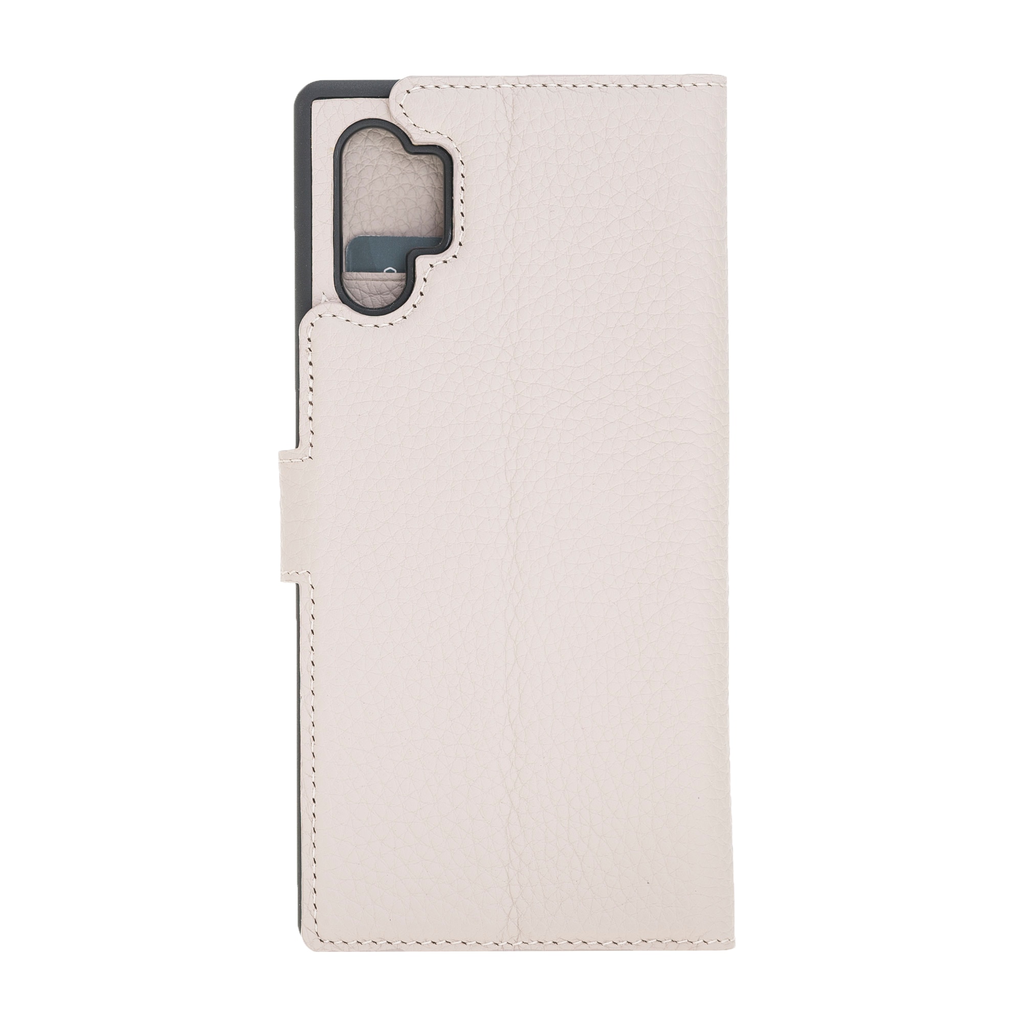 Husa pentru Samsung Galaxy Note 10 Plus, Bouletta Magic Wallet, piele naturala 2 in 1, tip portofel, back cover, culoare Light pink