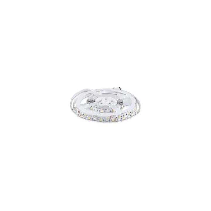 LED лента SMD5050, 60LED/m, RGB и Студено бяло, IP20, 5m, 357 lm/m