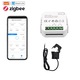 Contor de Energie WIFI Inteligent Tuya cu 1 Canal si Transformator Curent, Monitorizare cu Aplicatie, 80A, 110V/240V, 50/60Hz
