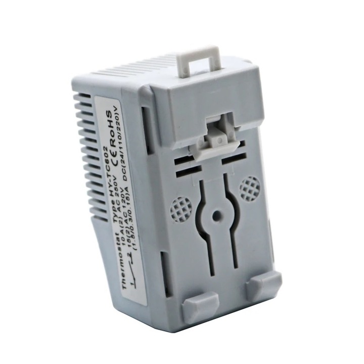 Termostat Industrial pentru Cabinete DIN Rail KTS011, NC, 0 - 60 grade Celsius