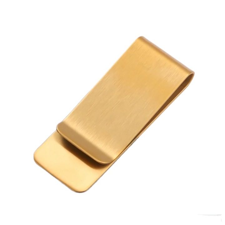 Златни щипки за пари от висококачествена неръждаема стомана