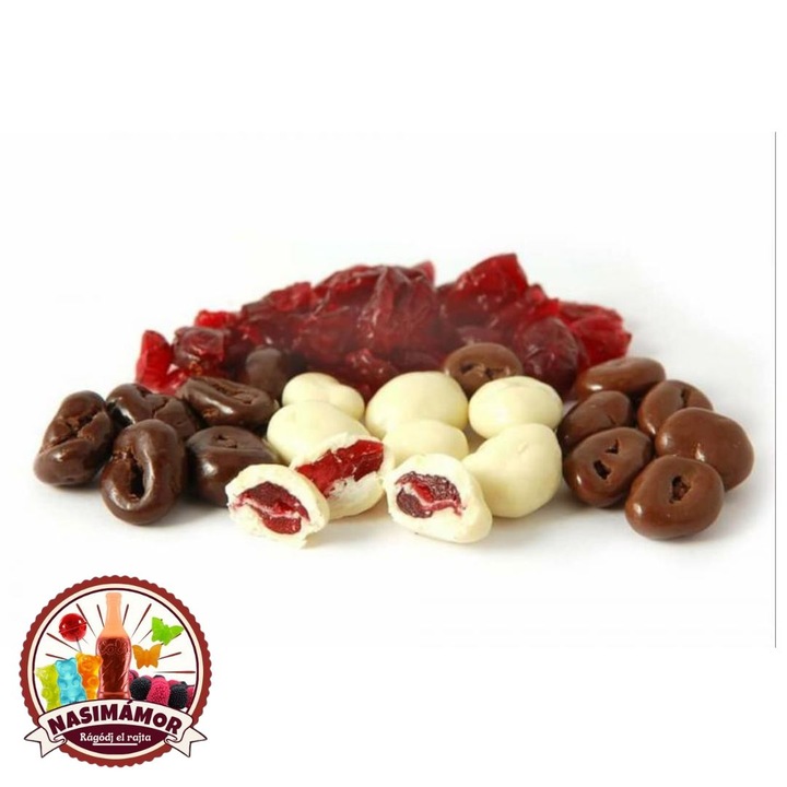 Nasimámor Vörösáfonya mix csokibevonóval, 500 g