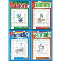 Pachet de 4 integrame (calatorie, culinare, distractive, relaxante) - nivel usor, Maxim