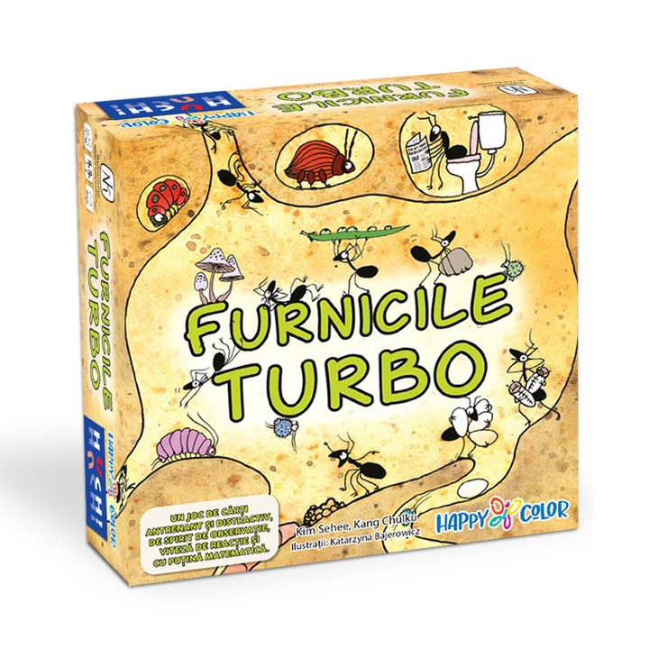 Joc de memorie si inteligenta, Huch, Furnicile Turbo