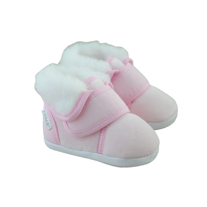 Botosei imblaniti pentru bebelusi Toma, Roz, 11-16 EU