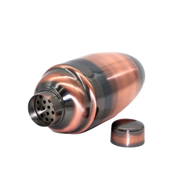 Cobbler shaker 500 ml barna és fekete