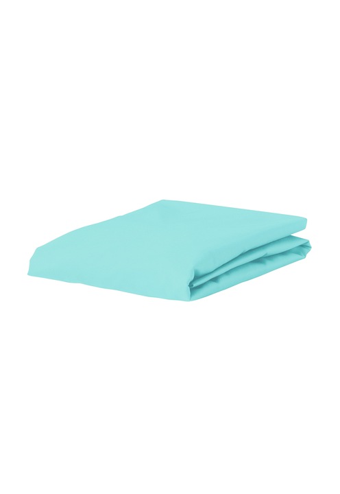 Esprit Home Cearsaf albastru aqua de jerseu cu elastic 180X200