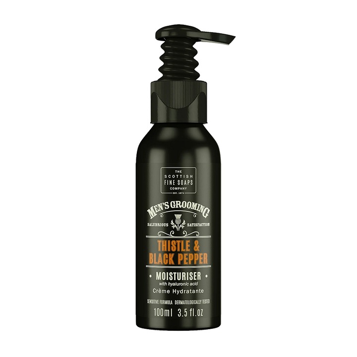 Hidratáló arckrém, Bogáncs Feketebors, férfi, 100 ml