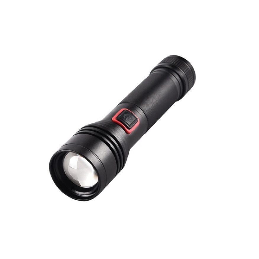 WESLITE Lampada Frontale LED Rossa, Lampade da Testa Rosso Ricaricabile Torcia Frontale con Luce Rossa per la Caccia Zoom in grado per Astronomia, Visione Notturna e Caccia (Luce Rossa e Bianca