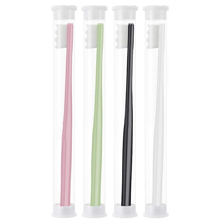 Set 4 Periute de dinti, changdi, Soft, Multicolor