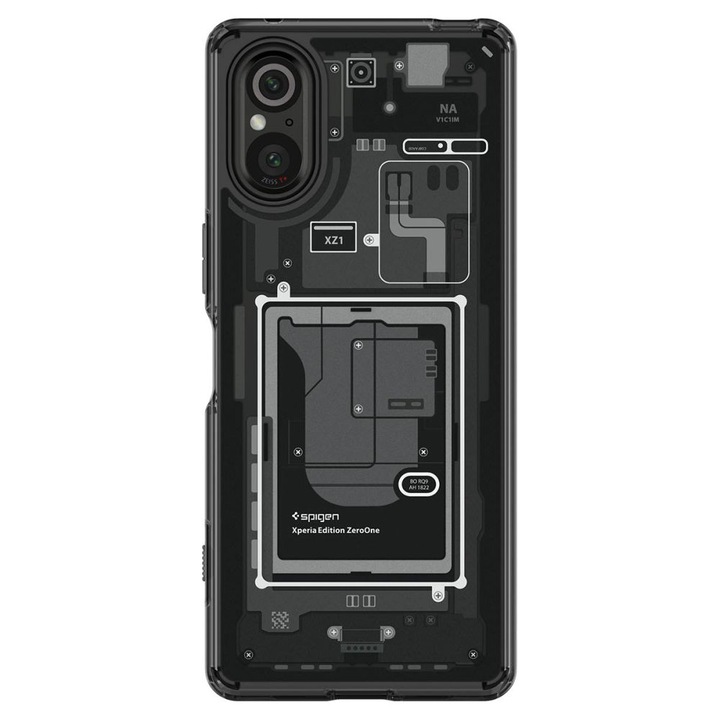 Калъф Spigen Ultra Hybrid, съвместим със Sony Xperia 5 V Zero One