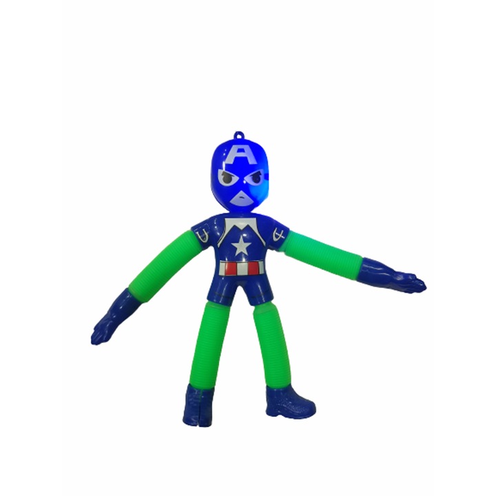 Играчка Ahelos, Капитан Америка, Разтегателен, Интерактивен