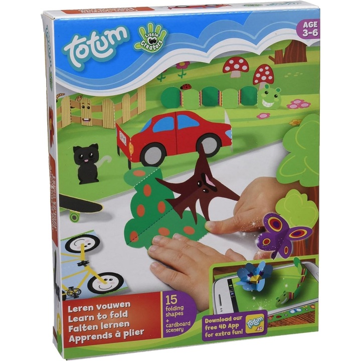 Set creativ, Totum, Model de hartie DIY, Peisaj