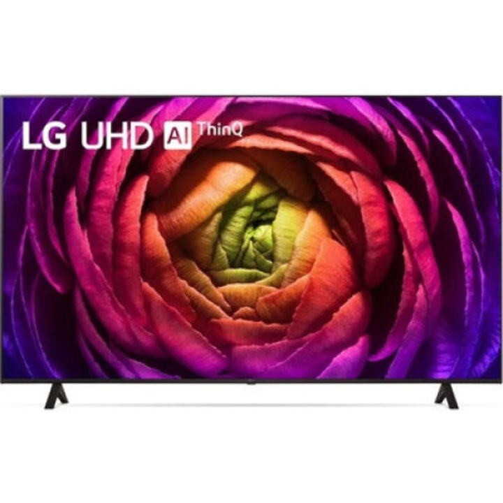 Телевизор LG 43UR74003LB, 43" 4K UltraHD TV 4K (3840 x 2160), DVB-T2/C/S2, webOS Smart TV, Game Optimizer, ThinQ AI, Processor a