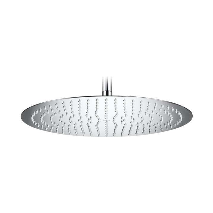 Cap de dus, Roca, Montare pe perete/tavan, 1 functie, Crom