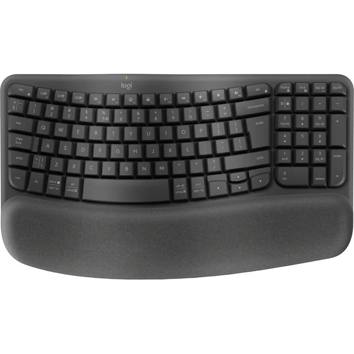 Logitech Wave Keys Graphite US, 241818, Billentyűzet