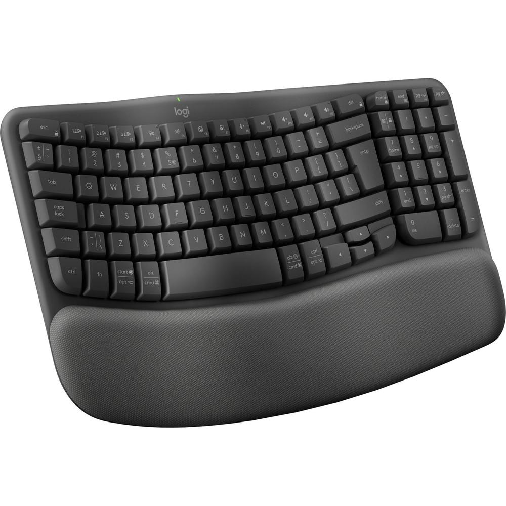 Tastatura wireless, Logitech, Bluetooth, Negru