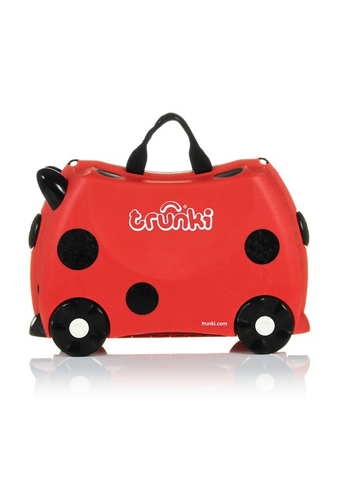 Trunki Детски куфар Harley в червено и черно