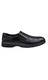 Pantofi barbati casual, din piele naturala, cu elastic, Negru, PH350ELN Marimea 44