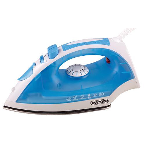 Fier de calcat Mesko MS 5023, 2200W, talpa otel, abur, 1.9m cablu